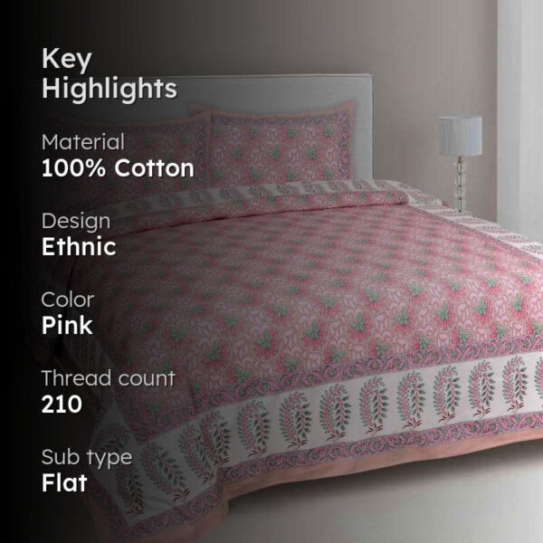 Aashi Ethnic Bedsheet Aashi Ethnic Bedsheet