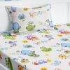 Alien Flight Kids Bedsheet - 210 TC