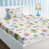 Alien Flight Kids Bedsheet - 210 TC