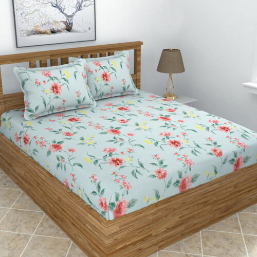 Augustin Floral Microfiber Bedsheet