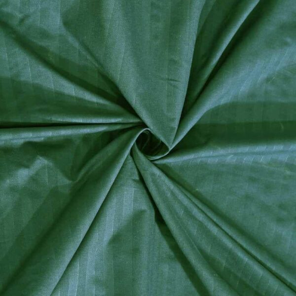 Cora Stripe Bedsheet _ Green Cora Stripe Bedsheet _ Green