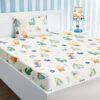 Dino Pals Kids Bedsheet - 210 TC