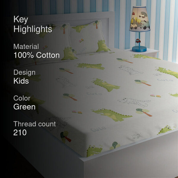 Dinogram Kids Bedsheet Dinogram Kids Bedsheet