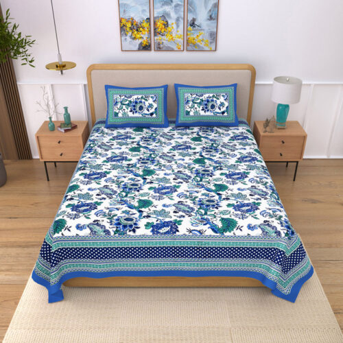 Dreamy Azure Bedsheet