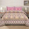 Ethnic Chitransh Bedsheet - Ochre