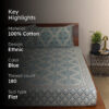 Ethnic Elegance Bedsheet