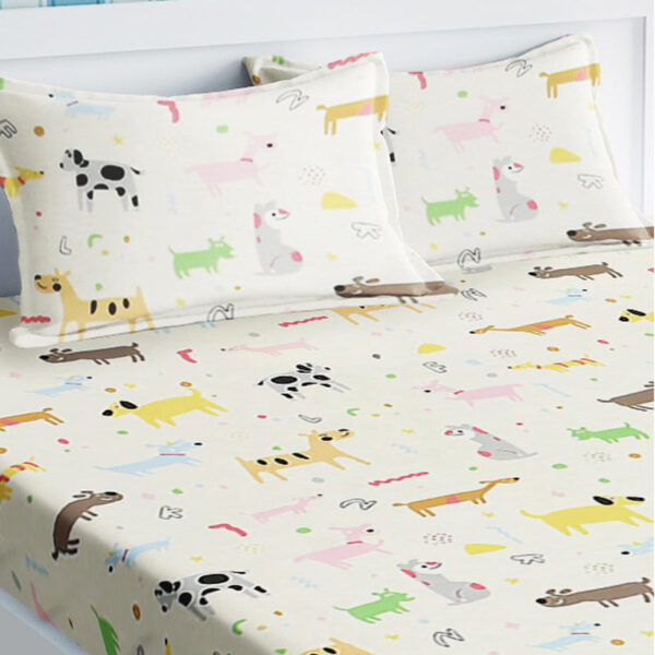Forest Pals Kids Bedsheet - 210 TC