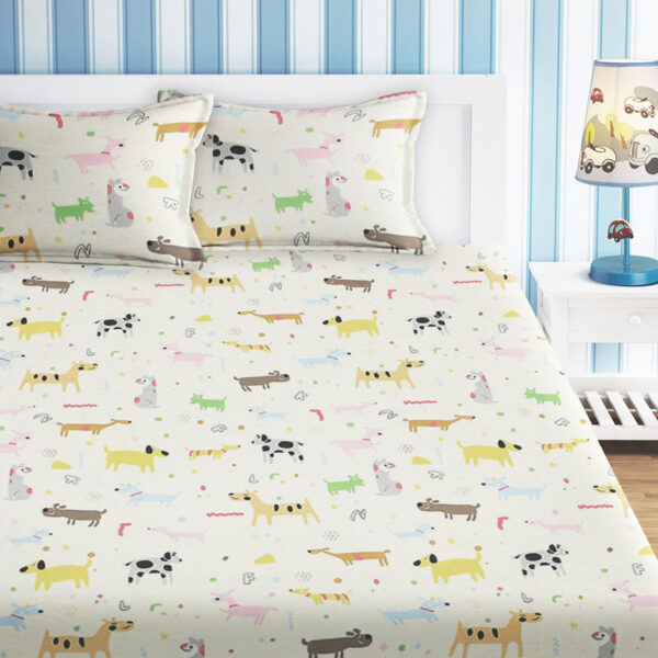 Forest Pals Kids Bedsheet - 210 TC