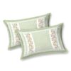 French Fleur Cotton Bedsheet (Green) - 240 TC