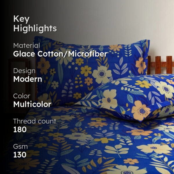 Hawaii Island Bedsheet - Blue Hawaii Island Bedsheet - Blue