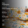 Hawaii Island Bedsheet - Orange