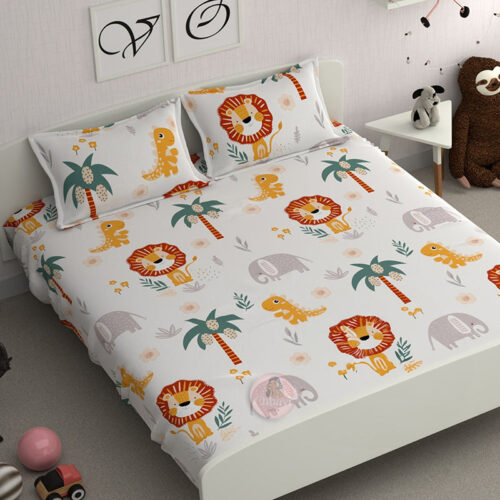 Jungle Book Fitted Microfiber Bedsheet