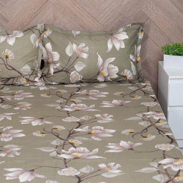 Lidera Flora Bedsheet - Green Lidera Flora Bedsheet - Green