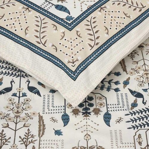 Miniature Tree Patterned Bedsheet