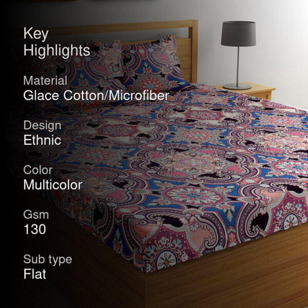 Rishiko Printed Bedsheet Rishiko Printed Bedsheet