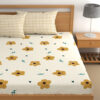 Scattered Flora I Microfiber Bedsheet