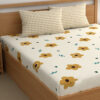 Scattered Flora I Microfiber Bedsheet