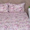 Shitha Floral Bedsheet - Pink