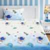 Space Adventure Kids Bedsheet - 210 TC