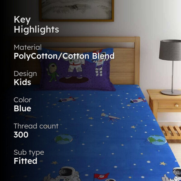 Space Explor Bedsheet Space Explor Bedsheet