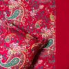 Swayam Crimson Paisley Bedsheet - 180 TC || Super Soft
