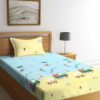 Traffic Rules Printed Bedsheet