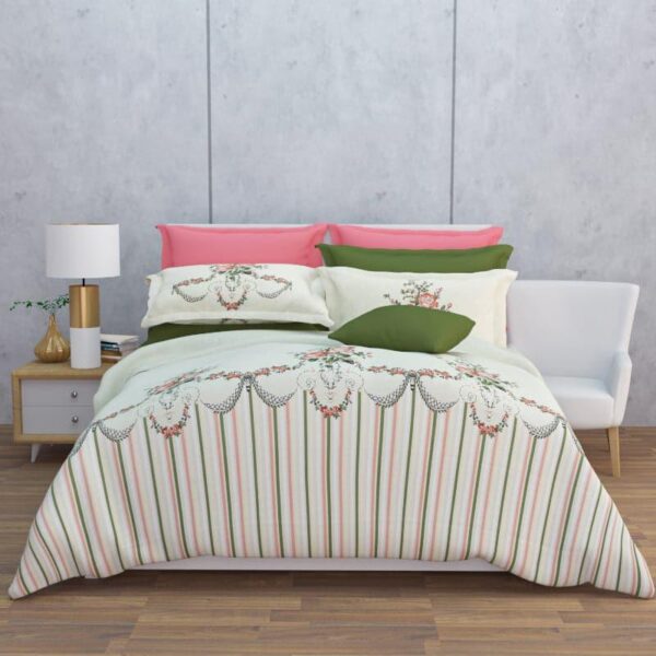 Winova Floral Bedsheet - Green Winova Floral Bedsheet - Green